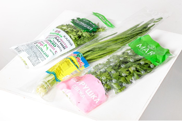 Perforated bags for vegetables