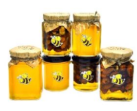Фасованный мед акации, мед липы, мед подсолнуха